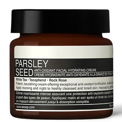 Shop Aesop Parsley Seed Anti-oxidant Facial Hydrating Cream 60ml