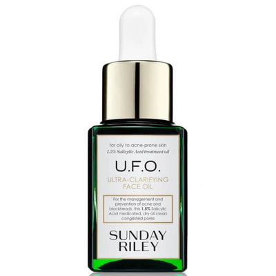 Shop Sunday Riley U.f.o. Ultra-clarifying Face Oil 15ml