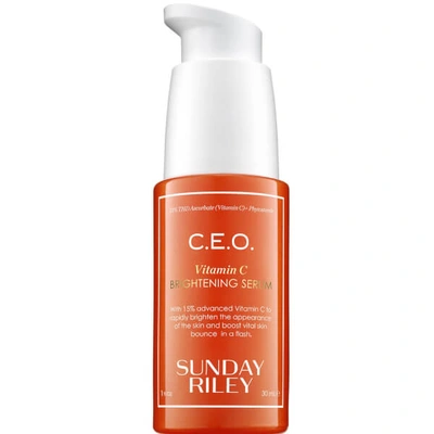 Shop Sunday Riley C.e.o. 15% Vitamin C Brightening Serum 1 Fl. oz