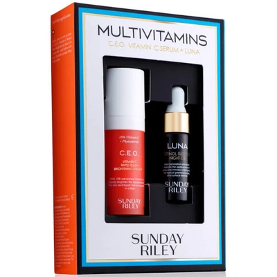 Shop Sunday Riley Multivitamins Kit (worth $40.00)