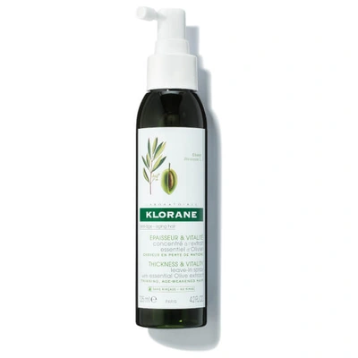 Shop Klorane Leave-in Spray With Essential Olive Extract 4.22 Fl.oz.