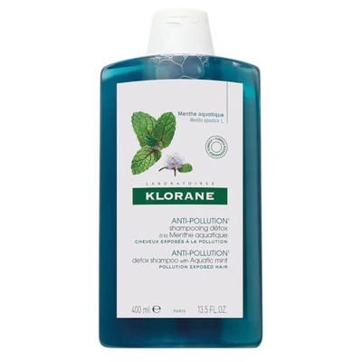Shop Klorane Detox Shampoo With Aquatic Mint 13.5 Fl Oz.