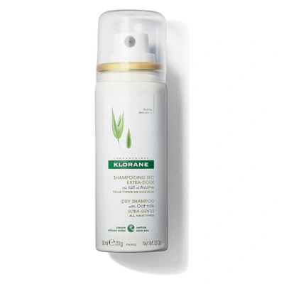 Shop Klorane Gentle Dry Shampoo With Oat Milk For All Hair Types 50ml (worth $10.00)
