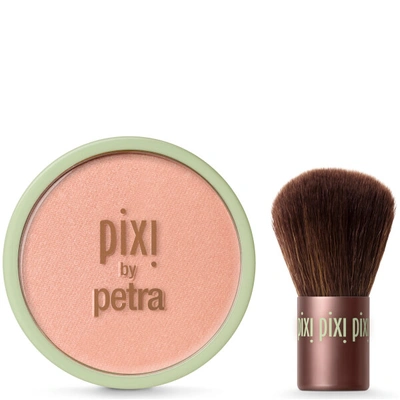 Shop Pixi Beauty Bronzer + Kabuki (various Shades) In Subtly Suntouched