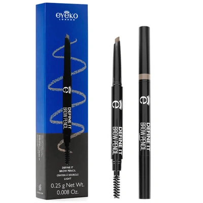 Shop Eyeko Define It Brow Pencil (various Shades) In Light