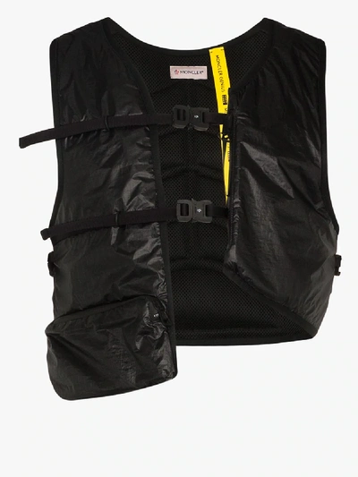 Shop Moncler 6 1017 Alyx 9sm Hand Warmer Vest In Black