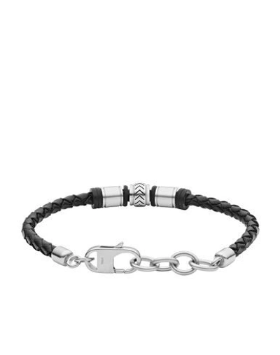 Shop Fossil Bracelets In Black