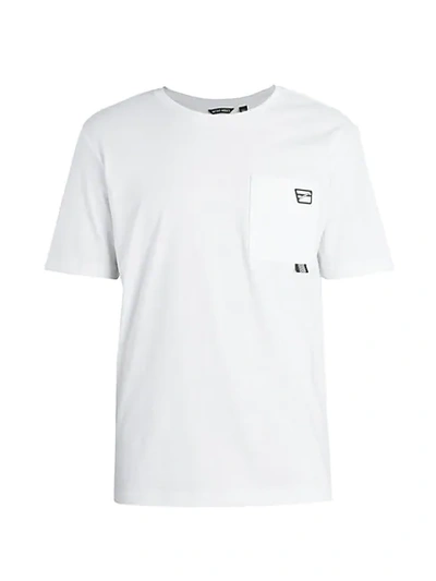 Shop Antony Morato Pocket T-shirt In White