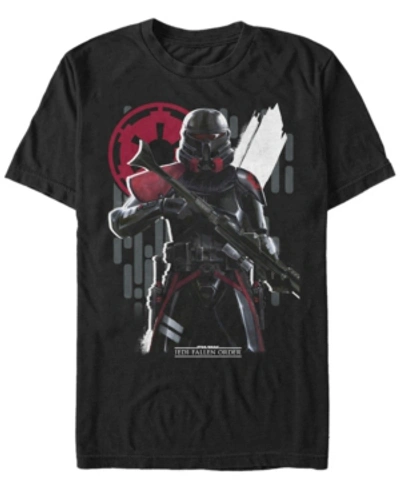 Shop Star Wars Men's Fallen Order Jedi Hunter T-shirt In Black