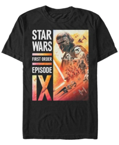 Shop Star Wars Men's Episode Ix First Order Kylo Ren T-shirt In Black