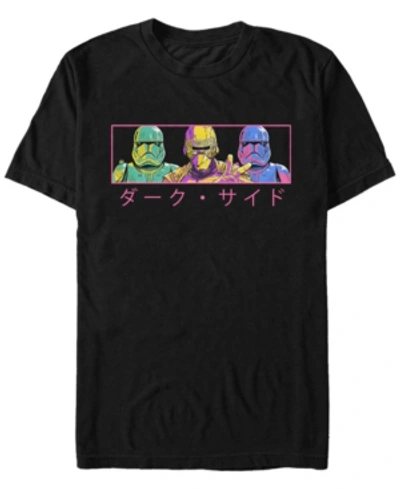 Shop Star Wars Men's Episode Ix First Order Pop Art Panel T-shirt In Black