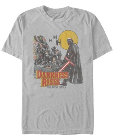 Shop Star Wars Men's Episode Ix First Order Darkness Rises T-shirt In Gray