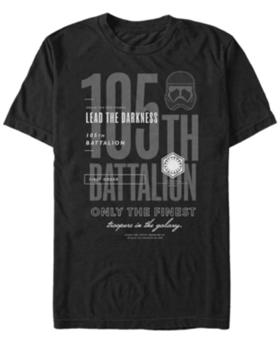 Shop Star Wars Men's Episode Ix 105th Battalion Finest Troopers In The Galaxy T-shirt In Black