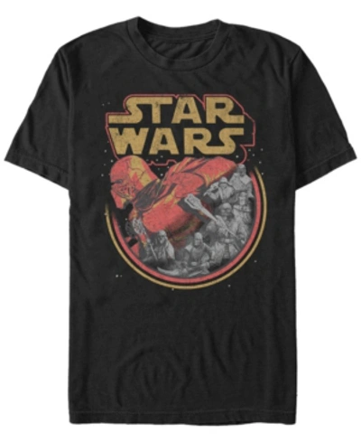 Shop Star Wars Men's Episode Ix Rise Of Skywalker Red Trooper Storm T-shirt In Black