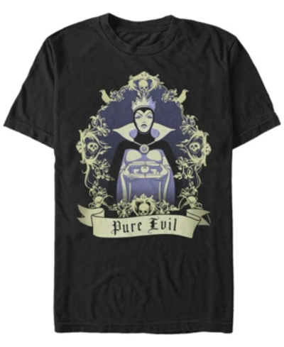Shop Disney Men's Pure Evil Queen, Short Sleeve T-shirt In Black