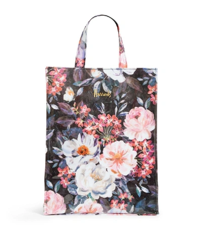 Shop Harrods Tea Rose Medium Shopper Bag