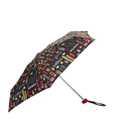 Shop Harrods Glitter London Umbrella