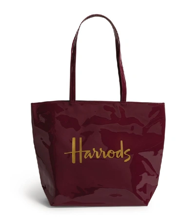 Shop Harrods Logo Shoulder Tote Bag