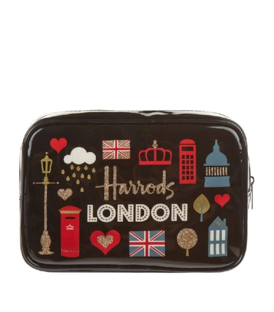 Shop Harrods Glitter London Cosmetic Bag