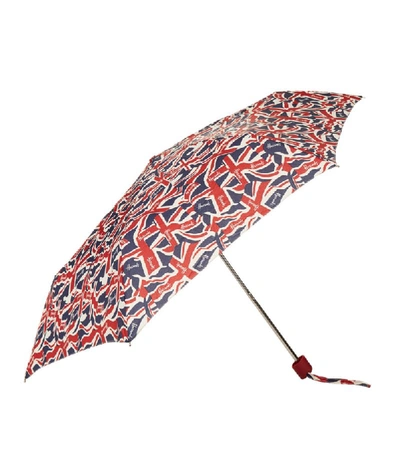 Shop Harrods Crowning Glory Folding Umbrella In White