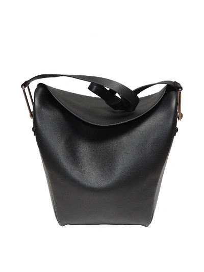 Shop Lemaire Medium Folded Bag In Black