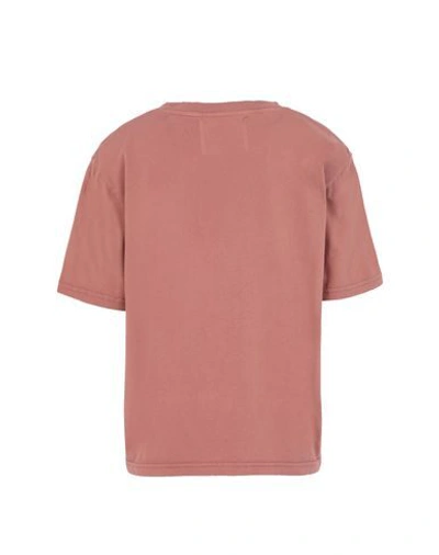Shop Jeanerica T-shirts In Pastel Pink