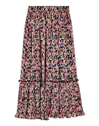 Shop Topshop 3/4 Length Skirts In Pink