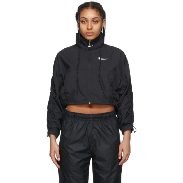 nike swoosh crop jacket