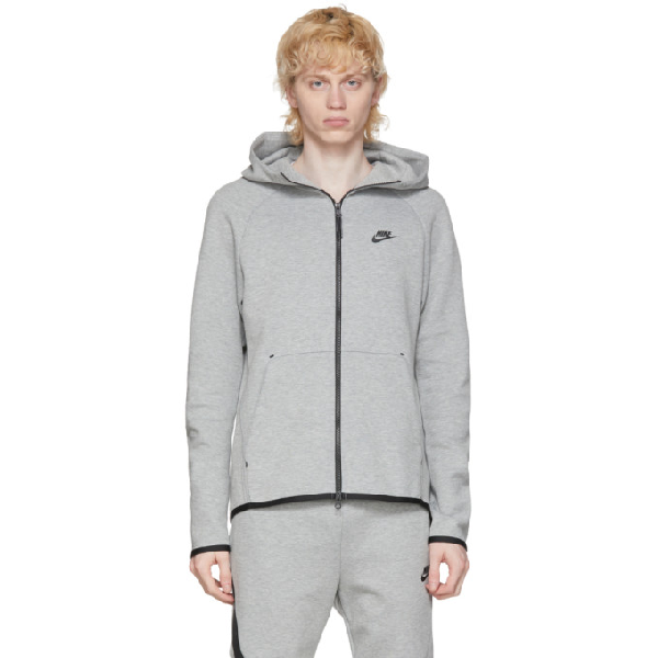 nike sportswear tech fleece grey