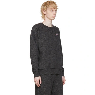 Nike Sportswear Heritage Crewneck Sweatshirt In 011 Black/h | ModeSens