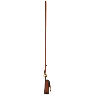 Shop Chloé Brown Mini Tess Bag In 27s Sepia B