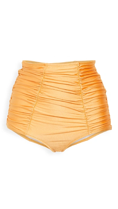 Shop Dodo Bar Or Emma Bikini Bottoms In Orange