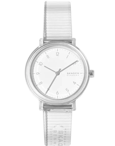 Shop Skagen Wrist Watch In White