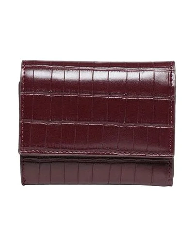 Shop 8 By Yoox Wallet In Deep Purple