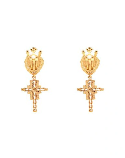 Shop Dolce & Gabbana Earrings In Gold