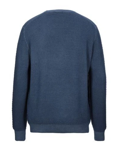 Shop Gran Sasso Sweaters In Slate Blue