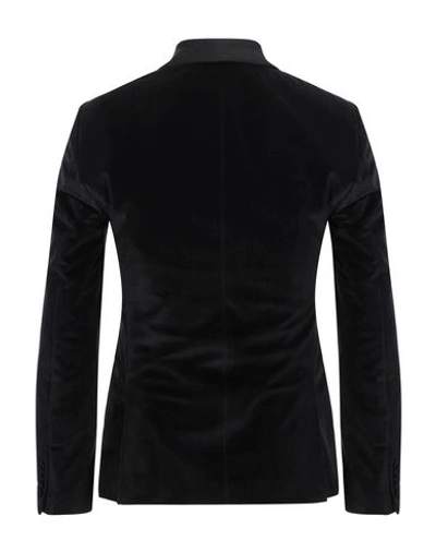 Shop Alessandro Dell'acqua Man Blazer Black Size 40 Polyester