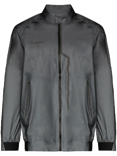 Shop Mammut Skytree High-neck Jacket In Black