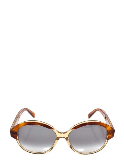 Celine Sunglasses In Bh Light Havana Transparent