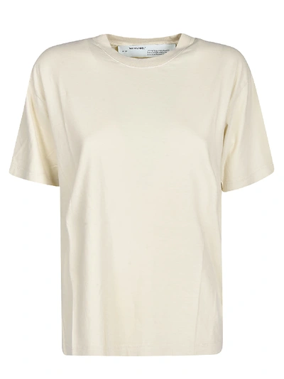 Shop Off-white Short Sleeve T-shirt In Ecru` Ecru`