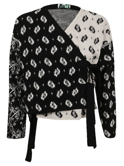 Shop Kenzo Cardigan In Noir