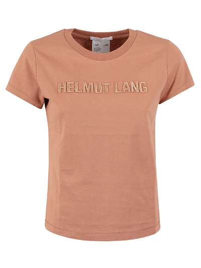 Shop Helmut Lang Standard Baby T-shirt In American Tan / Yxf