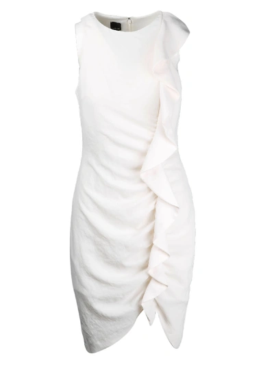 Shop Pinko Bebyblade Dress In White