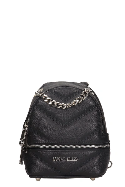 Shop Marc Ellis Beverly Backpack In Black Leather