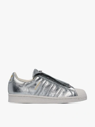 Adidas Originals Low superstar Fringe Sneakers Silver ModeSens