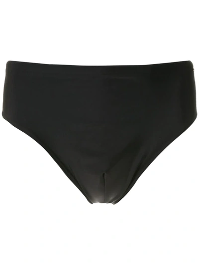 Shop Amir Slama Swim Briefs In Black