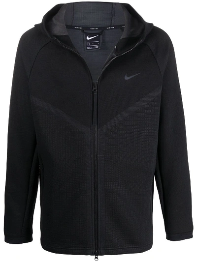 Shop Nike Tech Pack Windrunner Zipped Hoodie In Black
