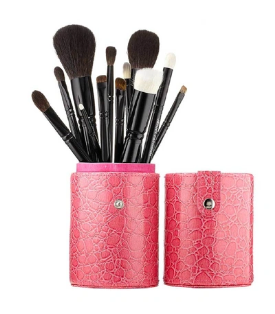 Shop Jenny Patinkin 12 Piece Brush Set Pink Case In N/a