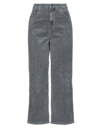 Shop J Brand Woman Pants Grey Size 30 Cotton, Modal, Polyester, Polyurethane