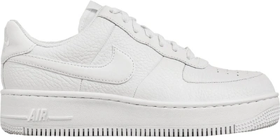 Pre-owned Nike Air Force 1 Upstep Low Bread & Butter White (w) In  White/white | ModeSens